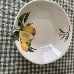 Lemon Design Ceramic Bowl